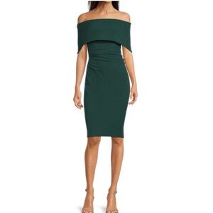Vince Camuto off the shoulder touched dress